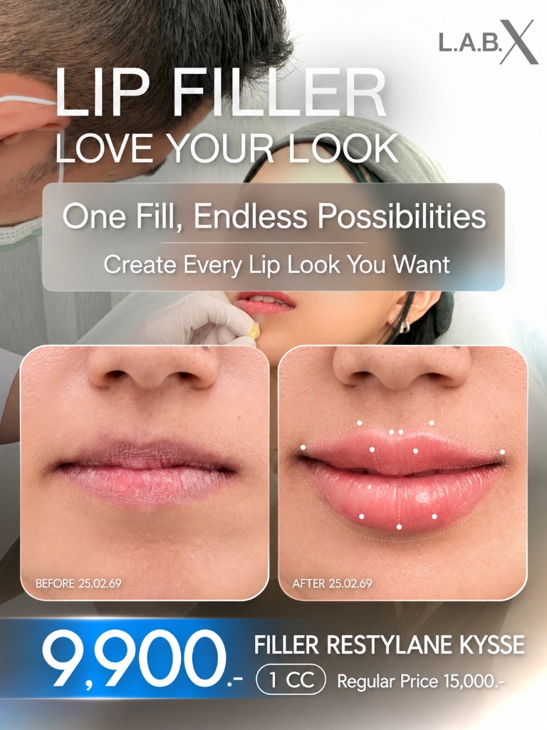 Restylane Kysse Lip Filler 1cc Promotion - 9,900 THB
